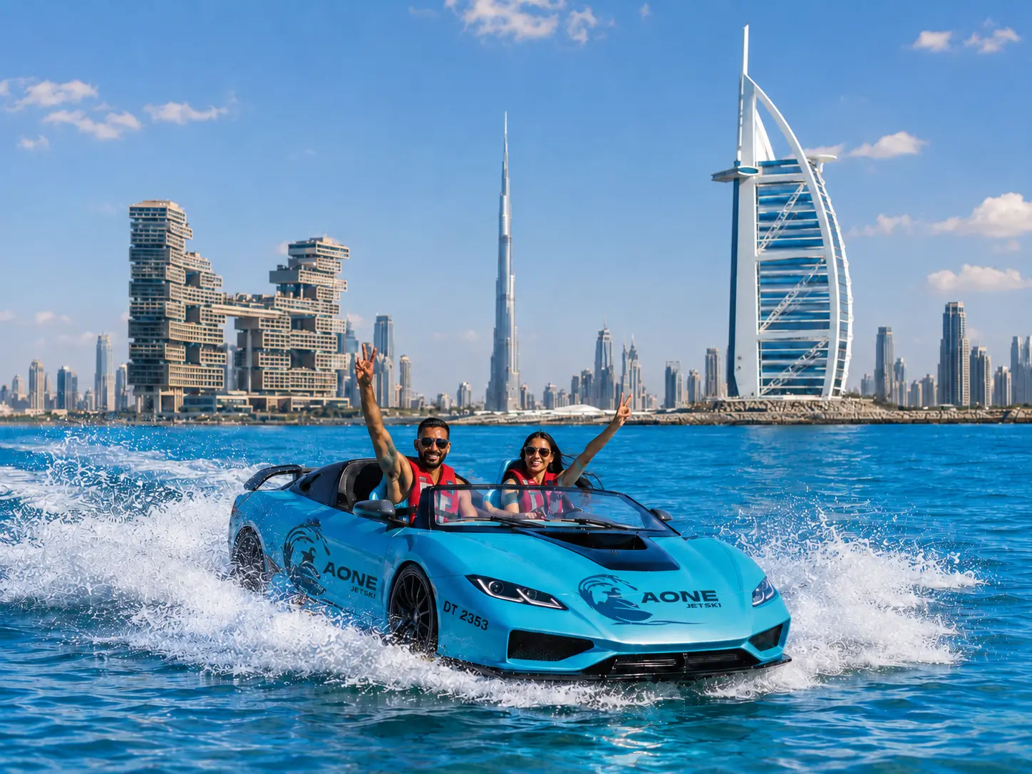 2 Seater Jet Car Ride in Dubai